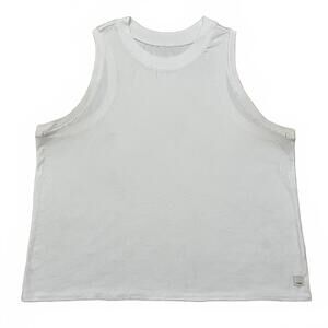 Vuori Womens Energy Muscle Tank Top White Size XL